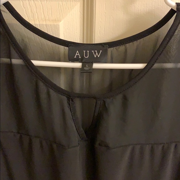 🐝 Black top / sheer top - Picture 2 of 9